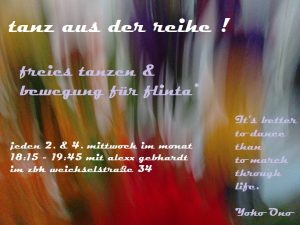 Freier Tanz für Flinta*